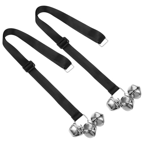 COLLBATH 2 Stück Haustier Türklingel Seil für Clicker-Hundetraining führen Trainer Geschirr hängende hundetürklingel Hundetrainingsglocke Hund türklingel Nylonimitat Black COLLBATH 2 Stück Haustier Türklingel Seil für Clicker-Hundetraining führen Trainer Geschirr hängende hundetürklingel Hundetrainingsglocke Hund türklingel Nylonimitat Black von COLLBATH