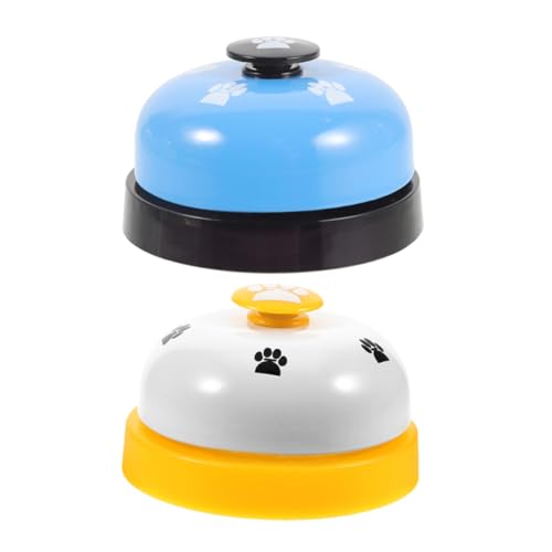 COLLBATH 2 Stück Haustierglocken für Hunde und Katzen Interaktive Töpfchentraining Glocken für Haustürkommunikation Sicheres Material mit Pfotenabdruck Design für Effektives und COLLBATH 2 Stück Haustierglocken für Hunde und Katzen Interaktive Töpfchentraining Glocken für Haustürkommunikation Sicheres Material mit Pfotenabdruck Design für Effektives und von COLLBATH