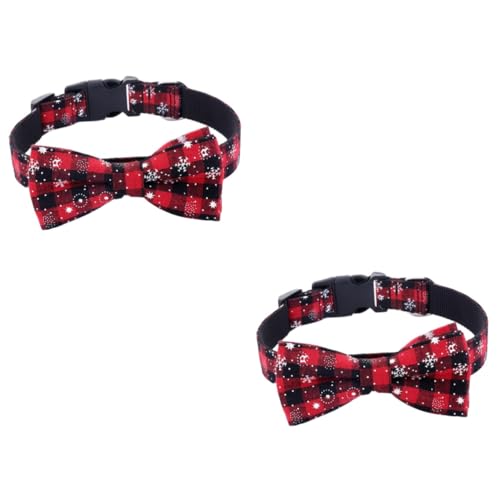 COLLBATH 2 Stück Hundehalsband Haustier Hund Katze Halsband Weihnachten Kätzchen Schleife Klar Haustierhalsband Hund Weihnachten Fliege Weihnachtshalsbänder Für Hunde Kleines COLLBATH 2 Stück Hundehalsband Haustier Hund Katze Halsband Weihnachten Kätzchen Schleife Klar Haustierhalsband Hund Weihnachten Fliege Weihnachtshalsbänder Für Hunde Kleines von COLLBATH