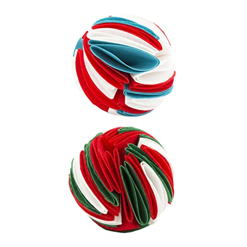 COLLBATH 2 Stück Hundeschnüffelball interaktiver hundeball Dog chew Toy Schnüffelball-Set für Haustiere Heimtierbedarf Welpenschnüffelbälle Bälle schnüffeln Filzstoff COLLBATH 2 Stück Hundeschnüffelball interaktiver hundeball Dog chew Toy Schnüffelball-Set für Haustiere Heimtierbedarf Welpenschnüffelbälle Bälle schnüffeln Filzstoff von COLLBATH
