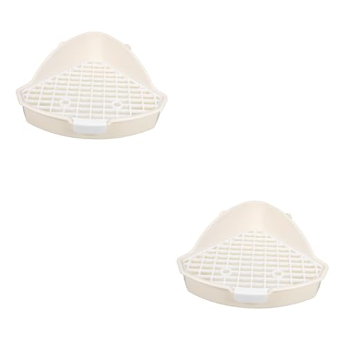 COLLBATH 2stücke Triangle Potty Ecke Kleintier Toilette Litter Box Für Kaninchen Und Andere Kleine Haustiere Langlebige Wiederverwendbare Kompakte Und Designlösung Für Drinnen Und COLLBATH 2stücke Triangle Potty Ecke Kleintier Toilette Litter Box Für Kaninchen Und Andere Kleine Haustiere Langlebige Wiederverwendbare Kompakte Und Designlösung Für Drinnen Und von COLLBATH