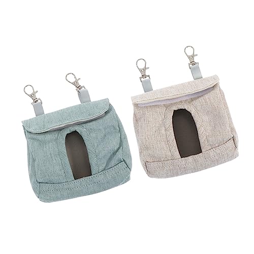 COLLBATH Kaninchen Heu Feeder Tasche für Meerschweinchen Stabile Hängen Feeder Snap Haken Haustier Langsam Feeder von COLLBATH