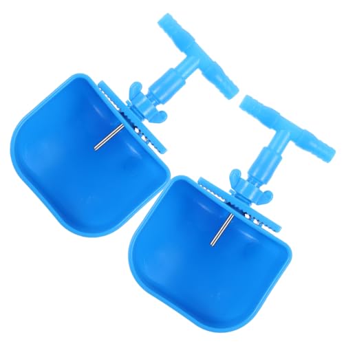 COLLBATH Automatischer Wassernapf 2er-Pack Kunststoff Auslaufsicher Leicht Zu Reinigen Praktischer Futterspender COLLBATH Automatischer Wassernapf 2er-Pack Kunststoff Auslaufsicher Leicht Zu Reinigen Praktischer Futterspender von COLLBATH