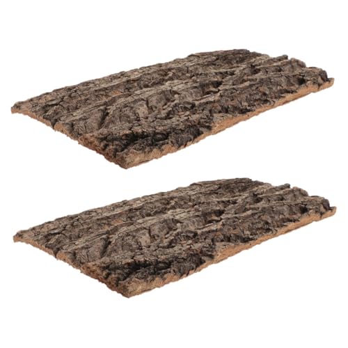 COLLBATH 2 Stück Korkrinde Rückwand für Terrarium Natürliche Dekoration für Gecko Eidechsen Schildkröten Einfache für Reptilien COLLBATH 2 Stück Korkrinde Rückwand für Terrarium Natürliche Dekoration für Gecko Eidechsen Schildkröten Einfache für Reptilien von COLLBATH