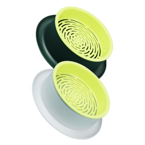COLLBATH 2er Satz Katzengras Hydrokultur Pflanzkasten Ohne Erde Für Indoor Katzengras Anbau Mit Wasserschale Für Katzenminze Grünpflanzen COLLBATH 2er Satz Katzengras Hydrokultur Pflanzkasten Ohne Erde Für Indoor Katzengras Anbau Mit Wasserschale Für Katzenminze Grünpflanzen von COLLBATH