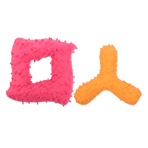 COLLBATH 2 Stück Latex -Hundespielzeug quietschendes Tierspielzeug Zahnen Interaktives für Hunde Welpe interaktives Kauspielzeug Schnullerspielzeug für Hunde COLLBATH 2 Stück Latex -Hundespielzeug quietschendes Tierspielzeug Zahnen Interaktives für Hunde Welpe interaktives Kauspielzeug Schnullerspielzeug für Hunde von COLLBATH