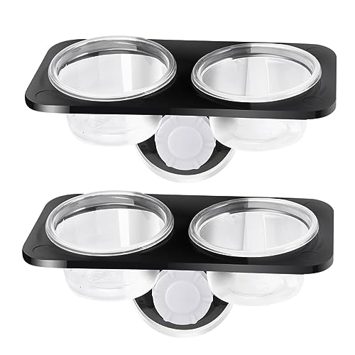 COLLBATH Zuchttanks Reptilienschüssel Set 2pcs Cup Haustier Wasser Feeder Für Reptilien Pflege von COLLBATH