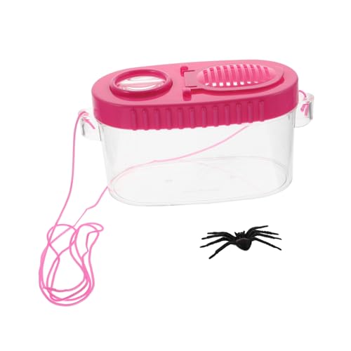 COLLBATH 2 Stück Tragbare Lupenbecher für Insektenbeobachtung Hochwertiger Transparentes Design Fördert Kindliche Entdeckerlust und Kognitive Fähigkeiten für Freien von COLLBATH