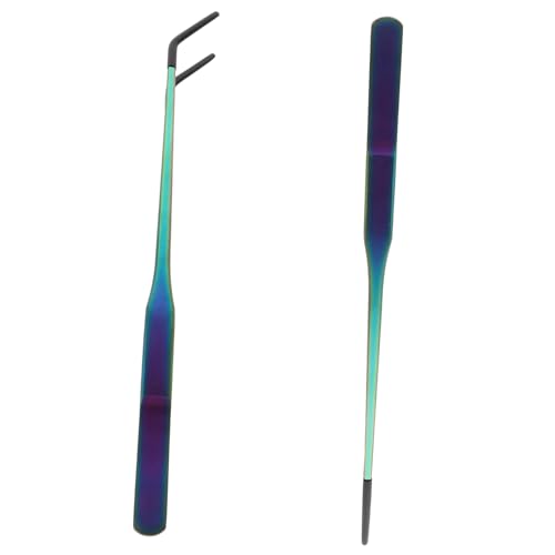 COLLBATH 2 Stück Tweezers für Präzises Füttern von Echsen Spinnen und Schlangen Terrarium Zubehör für Haustiere mit Gerader und Gebogener Zange COLLBATH 2 Stück Tweezers für Präzises Füttern von Echsen Spinnen und Schlangen Terrarium Zubehör für Haustiere mit Gerader und Gebogener Zange von COLLBATH