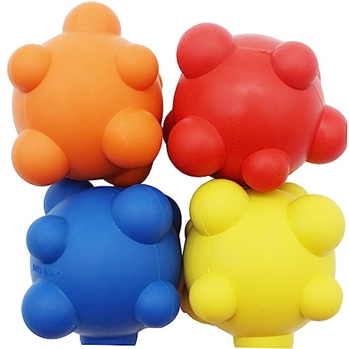 COLLBATH Hunde Ungiftiger Bissfester Ball Unregelmäßiger Springender Hundeball Für Interaktive Spiele Haustierbedarf Zufälligen Farben COLLBATH Hunde Ungiftiger Bissfester Ball Unregelmäßiger Springender Hundeball Für Interaktive Spiele Haustierbedarf Zufälligen Farben von COLLBATH