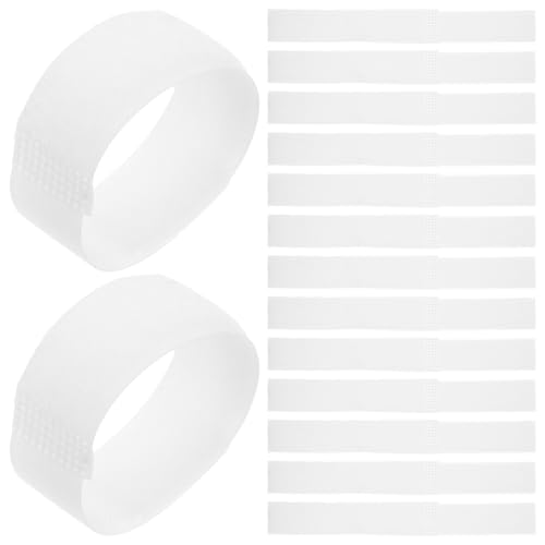 COLLBATH 20 Stück Hundeschuh-Befestigungsgurte: Anti-Rutsch-Sockengurte für Hunde, Haustier-Schuhbänder, Pfotenschutzband, Sockenverschlüsse für Outdoor-Aktivitäten, Weiß COLLBATH 20 Stück Hundeschuh-Befestigungsgurte: Anti-Rutsch-Sockengurte für Hunde, Haustier-Schuhbänder, Pfotenschutzband, Sockenverschlüsse für Outdoor-Aktivitäten, Weiß von COLLBATH