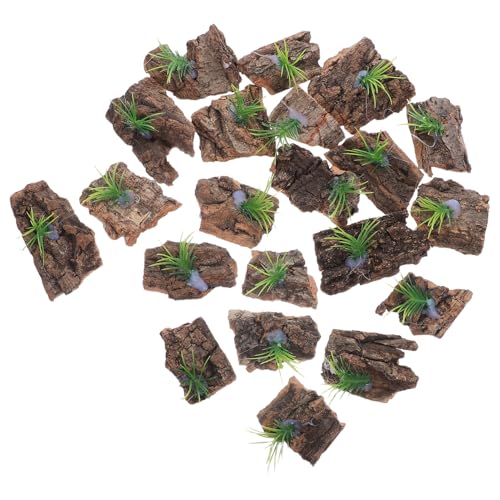 COLLBATH 20 Stück Teiliges Reptilien Terrarium Korkrinde Hintergrund Natürliche Baumrinde Dekoration Robuste Versteck Klettermöglichkeit Pflegeleichtes Zubehör für Reptilien Aquarientanks COLLBATH 20 Stück Teiliges Reptilien Terrarium Korkrinde Hintergrund Natürliche Baumrinde Dekoration Robuste Versteck Klettermöglichkeit Pflegeleichtes Zubehör für Reptilien Aquarientanks von COLLBATH