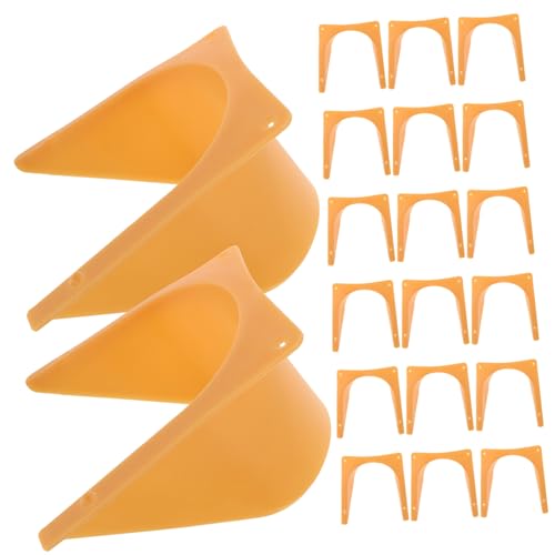 COLLBATH Käfigtür für Tauben stabile Eingangstür aus Kunststoff für Vögel 20-teiliges Set für Taubenschlag oder Zuhause von COLLBATH