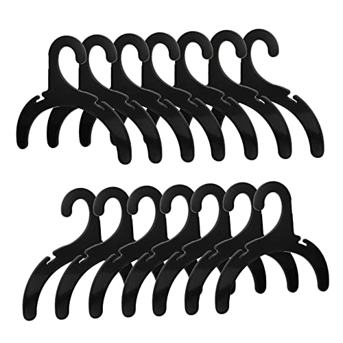 COLLBATH 24st Haustier-aufhänger Hund Kleiner Nicht Dackel Ammer Hängend Für Hunde Hundeschuhe Für Mittelgroße Hunde Hund Groß Kleiderbügel Für Haustiere Stiefeletten Black Plastik von COLLBATH