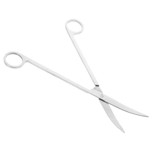 COLLBATH Pflanzenschere Für Aquarien 25 cm Schere Mit Gebogener Spitze Pflanzenzange Für Niedrig Wachsende Vordergrund-teppichpflanzen COLLBATH Pflanzenschere Für Aquarien 25 cm Schere Mit Gebogener Spitze Pflanzenzange Für Niedrig Wachsende Vordergrund-teppichpflanzen von COLLBATH