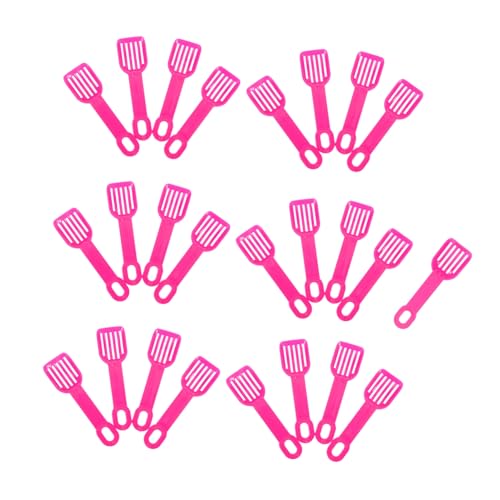 COLLBATH 25 Stück Hamster Chinchilla Wurfschaufel katzenklo zubehör cat Litter Shovel Katzenstreu Entsorgung katzenstreu schippe Hamsterstreuschaufel Zubehör zur Müllreinigung STK Rosy COLLBATH 25 Stück Hamster Chinchilla Wurfschaufel katzenklo zubehör cat Litter Shovel Katzenstreu Entsorgung katzenstreu schippe Hamsterstreuschaufel Zubehör zur Müllreinigung STK Rosy von COLLBATH