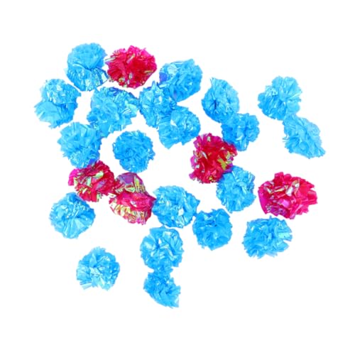 COLLBATH 25 Stück Papier Katzenspielzeugbälle Interaktive Knisterbälle Haustiere COLLBATH 25 Stück Papier Katzenspielzeugbälle Interaktive Knisterbälle Haustiere von COLLBATH