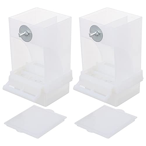 COLLBATH Automatische Vogelfutterspender Aus Acryl Für Papageien Lerchen Finken Vogelfütterungszubehör Einfach Zu Bedienen Und Zu Pflegen COLLBATH Automatische Vogelfutterspender Aus Acryl Für Papageien Lerchen Finken Vogelfütterungszubehör Einfach Zu Bedienen Und Zu Pflegen von COLLBATH