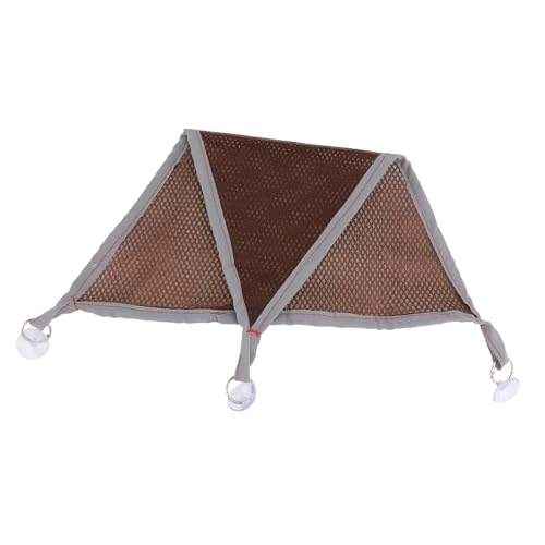 COLLBATH Hellbraunes Haustierzubehör Reptilien Hängebett Schlange Hängematte Bett Mesh Schlafbett von COLLBATH