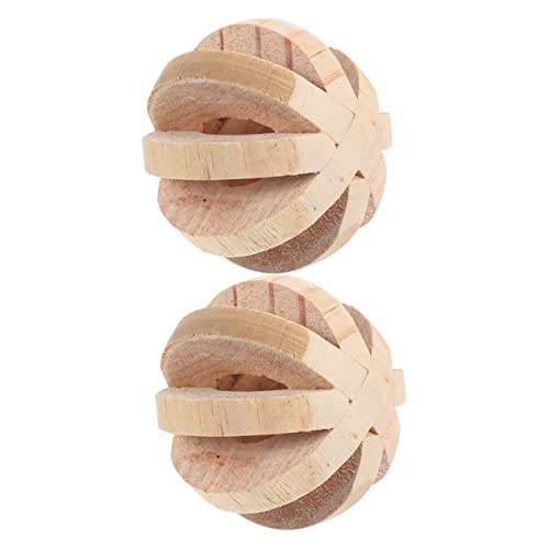 COLLBATH 2stücke Holz Kauspielzeug Ball Für Hamster Natürliche Holz Mit Glocke Für Kaninchen Kleintiere Spielzeug Für Zähne Und Entspannung COLLBATH 2stücke Holz Kauspielzeug Ball Für Hamster Natürliche Holz Mit Glocke Für Kaninchen Kleintiere Spielzeug Für Zähne Und Entspannung von COLLBATH