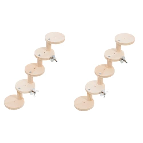 COLLBATH 2 Stücke Chinchilla Spielplatz Holz Schritte Multi-Level Brücke Für Hamster Ratte Gerbil Vogel Übung Spielzeug COLLBATH 2 Stücke Chinchilla Spielplatz Holz Schritte Multi-Level Brücke Für Hamster Ratte Gerbil Vogel Übung Spielzeug von COLLBATH