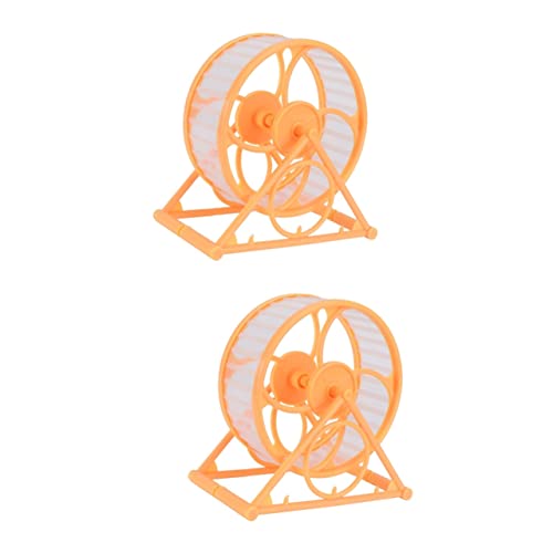 COLLBATH 2 Stücke Pet Stille Käfig Spielzeug Jogging-Rad Für Hamster Übung Spielzeug Haustier Zubehör Glücklich COLLBATH 2 Stücke Pet Stille Käfig Spielzeug Jogging-Rad Für Hamster Übung Spielzeug Haustier Zubehör Glücklich von COLLBATH