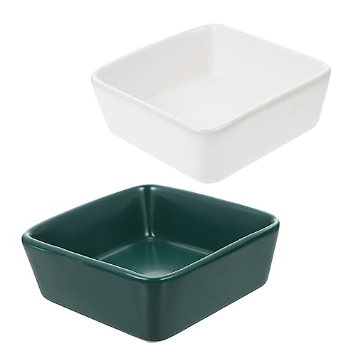 COLLBATH 2 Stück Keramik Futternapf Für Hamster Kleine Näpfe Anti-umkippen Design COLLBATH 2 Stück Keramik Futternapf Für Hamster Kleine Näpfe Anti-umkippen Design von COLLBATH