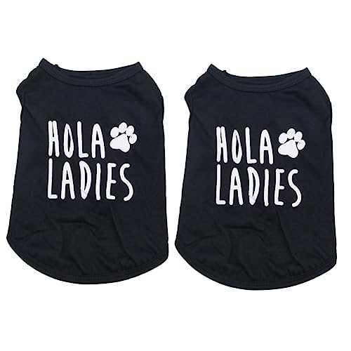 COLLBATH 2St Haustier-Baumwollweste Welpenkleidung Haustierkleidung kleine hundekleidung Schlichtes Hunde-Tanktop hundeweste Hunde Weste Party-Hundekleidung Baumwollkleidung für Hunde Black COLLBATH 2St Haustier-Baumwollweste Welpenkleidung Haustierkleidung kleine hundekleidung Schlichtes Hunde-Tanktop hundeweste Hunde Weste Party-Hundekleidung Baumwollkleidung für Hunde Black von COLLBATH