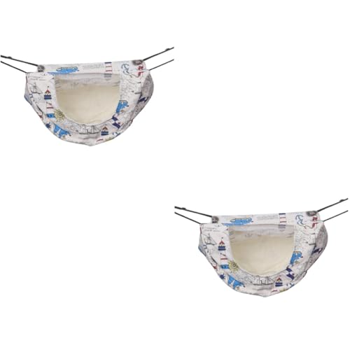 COLLBATH 2St Haustier-Hängemattenbett pet Supplies haustierbedarf Haustierhängematte katzenhängematte Katzenkäfig Hängematte für Hamster Hängematte für Haustiere Haustier hängendes Bett COLLBATH 2St Haustier-Hängemattenbett pet Supplies haustierbedarf Haustierhängematte katzenhängematte Katzenkäfig Hängematte für Hamster Hängematte für Haustiere Haustier hängendes Bett von COLLBATH