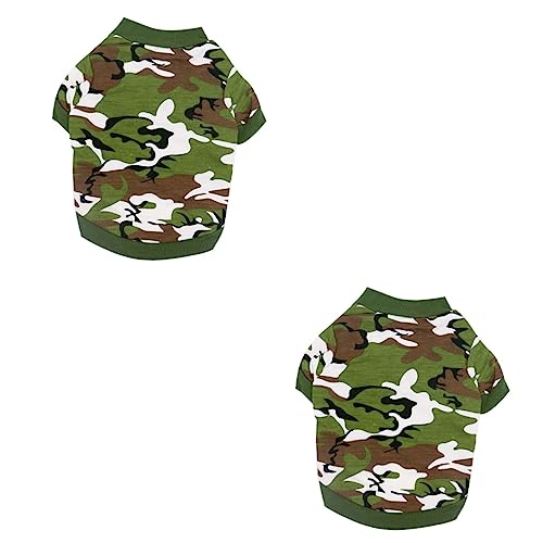 COLLBATH 2 Stücke Welpen Mode Mantel Hund Casual Outfits Haustier Täglichen Tragen Komfortable Langlebigkeit Für Outdoor Home COLLBATH 2 Stücke Welpen Mode Mantel Hund Casual Outfits Haustier Täglichen Tragen Komfortable Langlebigkeit Für Outdoor Home von COLLBATH