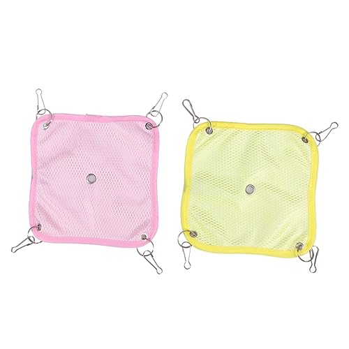 COLLBATH Hamster Hängematte Für Kleintiere Atmungsaktives Tierbett Robustes Leinengestell Installieren Reinigen Für Hamster Und Kleine Haustiere von COLLBATH