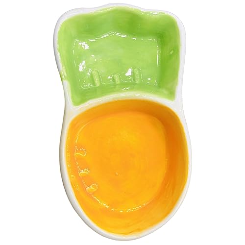 COLLBATH Futternapf-Set Für Haustiere 2 Stück Keramiknapf Karottenform Für Katzen Sicher Leicht Zu Reinigen COLLBATH Futternapf-Set Für Haustiere 2 Stück Keramiknapf Karottenform Für Katzen Sicher Leicht Zu Reinigen von COLLBATH