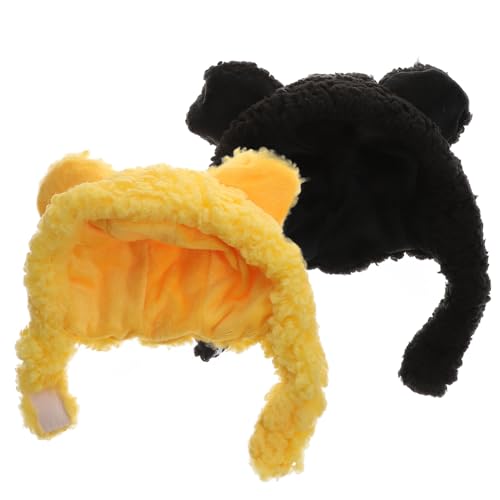 COLLBATH Katzenkostüm Plüschhaube Warme Kopfbedeckung Für Haustiere Kleine Katzen Verstellbar Mit Bequemem Design COLLBATH Katzenkostüm Plüschhaube Warme Kopfbedeckung Für Haustiere Kleine Katzen Verstellbar Mit Bequemem Design von COLLBATH