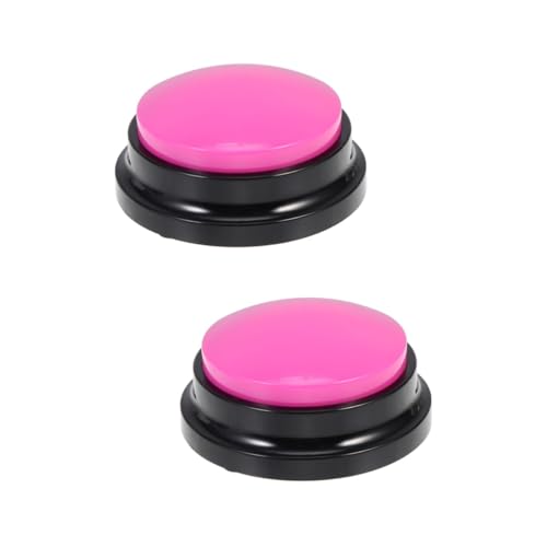 COLLBATH 2St Pet-Kommunikationstaste Summer für Hundetraining Hund Taste Beschreibbarer Summer für Welpen interaktives Spielzeug pet Supplies Hundezubehör interaktive Aufnahmetaste Abs Rosy COLLBATH 2St Pet-Kommunikationstaste Summer für Hundetraining Hund Taste Beschreibbarer Summer für Welpen interaktives Spielzeug pet Supplies Hundezubehör interaktive Aufnahmetaste Abs Rosy von COLLBATH