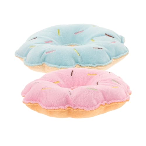COLLBATH Hundespielzeug Klein 2 Stück Plüsch-hundespielzeug Donut-hundespielzeug Haustier-beißspielzeug für Aggressive Kauer Hunde-beißspielzeug COLLBATH Hundespielzeug Klein 2 Stück Plüsch-hundespielzeug Donut-hundespielzeug Haustier-beißspielzeug für Aggressive Kauer Hunde-beißspielzeug von COLLBATH