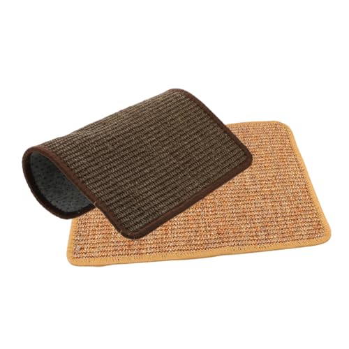 COLLBATH 2St Sisal Katzen Griff Katzenschleifmatte Katze schlafteppich Katzenkratzdecke Katzenspielzeug katzenkratzmatte Teppiche Boden Kratzpad wiederverwendbarer Katzenkratzer COLLBATH 2St Sisal Katzen Griff Katzenschleifmatte Katze schlafteppich Katzenkratzdecke Katzenspielzeug katzenkratzmatte Teppiche Boden Kratzpad wiederverwendbarer Katzenkratzer von COLLBATH
