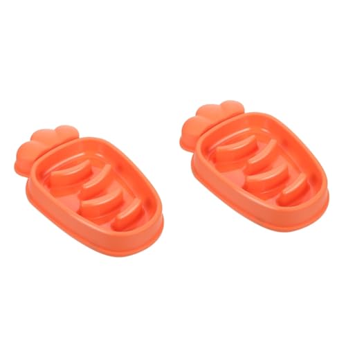COLLBATH 2 Stücke Karottenform Slow Feeder Futternapf Für Hunde Und Katzen - Rolling Fördert Eine Ausgewogene Ernährung Die Spaß Beim Füttern Macht COLLBATH 2 Stücke Karottenform Slow Feeder Futternapf Für Hunde Und Katzen - Rolling Fördert Eine Ausgewogene Ernährung Die Spaß Beim Füttern Macht von COLLBATH