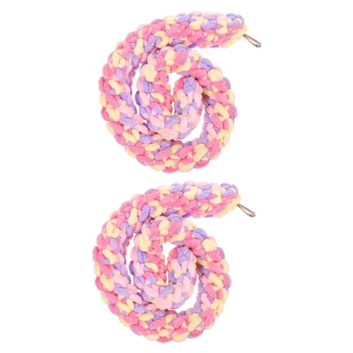 COLLBATH 2stücke Kletterseil-Spielzeug Für Hamster Und Kleine Nager Fördert Und Koordination Hängend Strapazierfähigem Baumwollmaterial Für Käfige Und Spielbereiche COLLBATH 2stücke Kletterseil-Spielzeug Für Hamster Und Kleine Nager Fördert Und Koordination Hängend Strapazierfähigem Baumwollmaterial Für Käfige Und Spielbereiche von COLLBATH