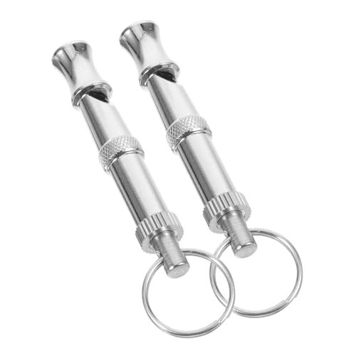 COLLBATH 2St Ultraschallpfeife freilaufgehege Deutscher schäferhund ultrasonic Dog Whistles Hunde erziehung Clicker für Hundetraining Vogelpfeife Pfeife aus Metall Pfeife für Hunde Silver COLLBATH 2St Ultraschallpfeife freilaufgehege Deutscher schäferhund ultrasonic Dog Whistles Hunde erziehung Clicker für Hundetraining Vogelpfeife Pfeife aus Metall Pfeife für Hunde Silver von COLLBATH