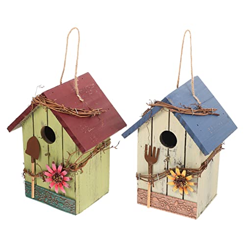 COLLBATH Brutkasten Für Vögel Vogelhäuser Für Den Garten Hängendes Vogelnistvogelhaus Dekoratives Vogelhaus-futterhaus COLLBATH Brutkasten Für Vögel Vogelhäuser Für Den Garten Hängendes Vogelnistvogelhaus Dekoratives Vogelhaus-futterhaus von COLLBATH