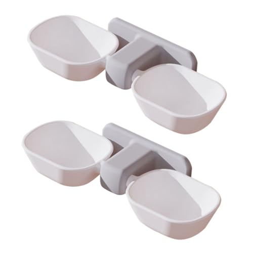 COLLBATH 2St Wasserspender für Haustiere Rattenkäfig Katzenfutterhalter katzenfutter leckerli Katzenfutterautomat hängende Katzennäpfe Futterautomaten für Haustiere Plastik Grey COLLBATH 2St Wasserspender für Haustiere Rattenkäfig Katzenfutterhalter katzenfutter leckerli Katzenfutterautomat hängende Katzennäpfe Futterautomaten für Haustiere Plastik Grey von COLLBATH
