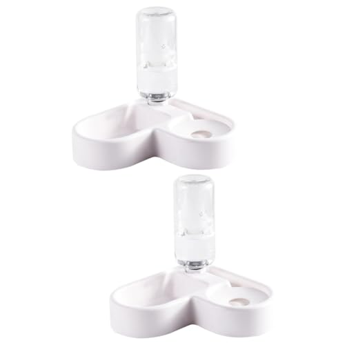 COLLBATH 2stücke Automatischer Wassernapf Und Futterspender Für Hunde Und Katzen Ergonomisches Design rutschfest Und Leicht Zu Reinigen Für Haustiere Im Innen Und Außenbereich Weiß COLLBATH 2stücke Automatischer Wassernapf Und Futterspender Für Hunde Und Katzen Ergonomisches Design rutschfest Und Leicht Zu Reinigen Für Haustiere Im Innen Und Außenbereich Weiß von COLLBATH