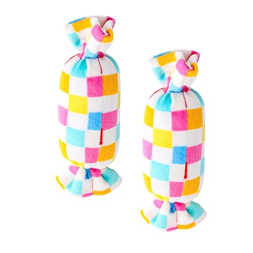 COLLBATH 2 Stücke Hund Spielzeug Plüsch Kauen Spielzeug Für Hunde Hund Snuffle Spielzeug Molaren Spielzeug Für Den Täglichen Gebrauch von COLLBATH