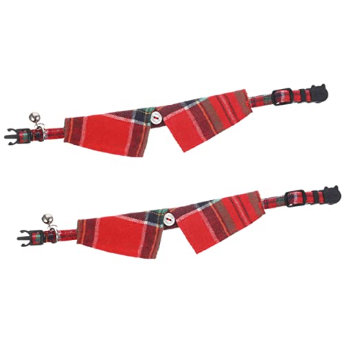 COLLBATH Katzenhalsband Glöckchen-Katzenhalsband verstellbar und bequem für Kätzchen und Erwachsene Katzen von COLLBATH