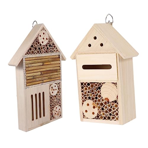 COLLBATH Insektenhaus Holzhaus Gartenhaus Für Marienkäfer Bienen Schmetterlinge Mit Hängendem Design Zimmer Haus COLLBATH Insektenhaus Holzhaus Gartenhaus Für Marienkäfer Bienen Schmetterlinge Mit Hängendem Design Zimmer Haus von COLLBATH