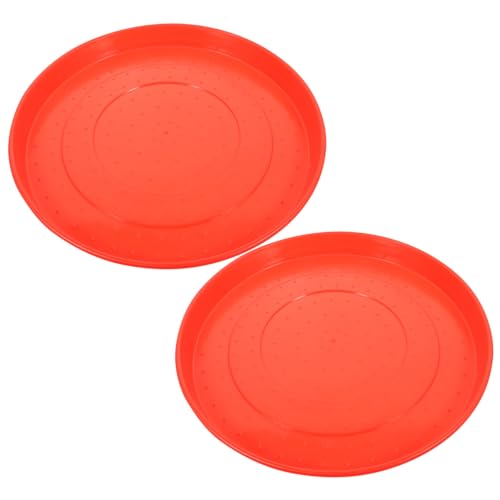 COLLBATH 2Stücke Küken Fütterungsbehälter Geflügel Feeder Rundem Design Stabiler Futtertrog für Hühner zu Reinigen und Wiederverwendbar COLLBATH 2Stücke Küken Fütterungsbehälter Geflügel Feeder Rundem Design Stabiler Futtertrog für Hühner zu Reinigen und Wiederverwendbar von COLLBATH
