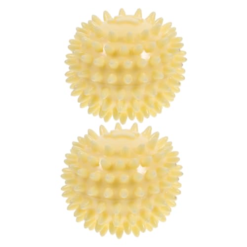 COLLBATH Hundespielzeug 2er-kau-Ball Interaktiver Kauball Für Welpen Kau-Ball Mit Dornen Zum Beißen Zahnputz-Ball Für Kleine Hunde Spielzeug Zum Knirschen COLLBATH Hundespielzeug 2er-kau-Ball Interaktiver Kauball Für Welpen Kau-Ball Mit Dornen Zum Beißen Zahnputz-Ball Für Kleine Hunde Spielzeug Zum Knirschen von COLLBATH