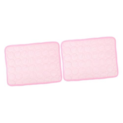 COLLBATH 2 Stücke Haustier Kühlmatte Selbstkühlendes Pad Für Hunde Katzen Seidenpad COLLBATH 2 Stücke Haustier Kühlmatte Selbstkühlendes Pad Für Hunde Katzen Seidenpad von COLLBATH