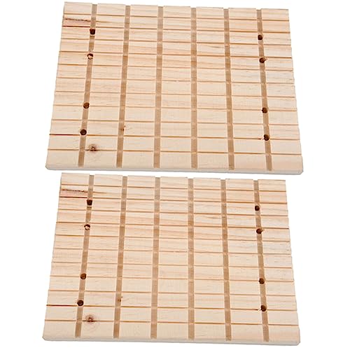 COLLBATH Kaninchen Kratzbrett Spielzeug Holz Schleifen Platte für Haustier Zubehör COLLBATH Kaninchen Kratzbrett Spielzeug Holz Schleifen Platte für Haustier Zubehör von COLLBATH
