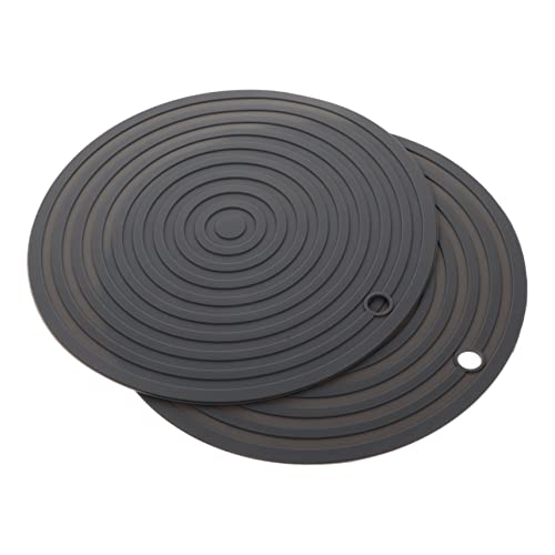 COLLBATH Hitzebeständiges Rundes Tischset für Haustier-Katzen-napfunterlage – Verbrühsichere Silikonmatte COLLBATH Hitzebeständiges Rundes Tischset für Haustier-Katzen-napfunterlage – Verbrühsichere Silikonmatte von COLLBATH